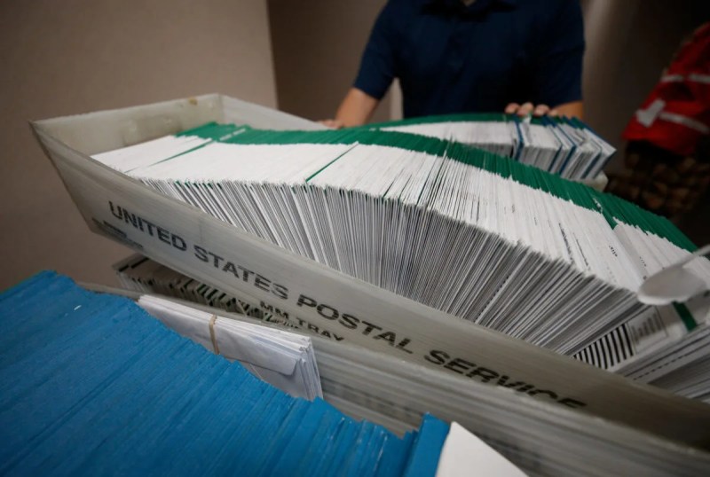 Send your ballot by mail today Oct. 27