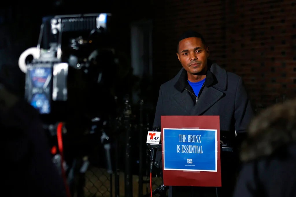 Rep. Ritchie Torres Wasn’t Deterred by the Chaos on Capitol Hill