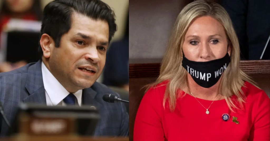 Rep. Jimmy Gómez: ‘Rep. Marjorie Taylor Greene Is a Clear and Present Danger to Congress’