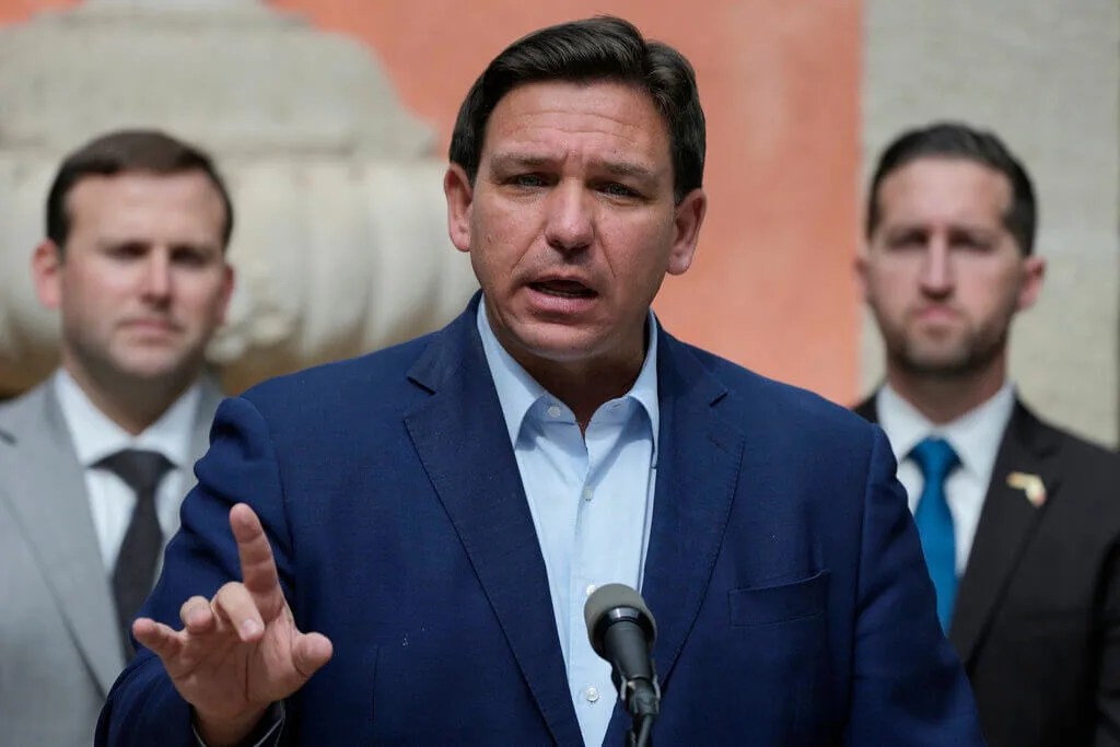 DeSantis Vetoes Redistricting Maps