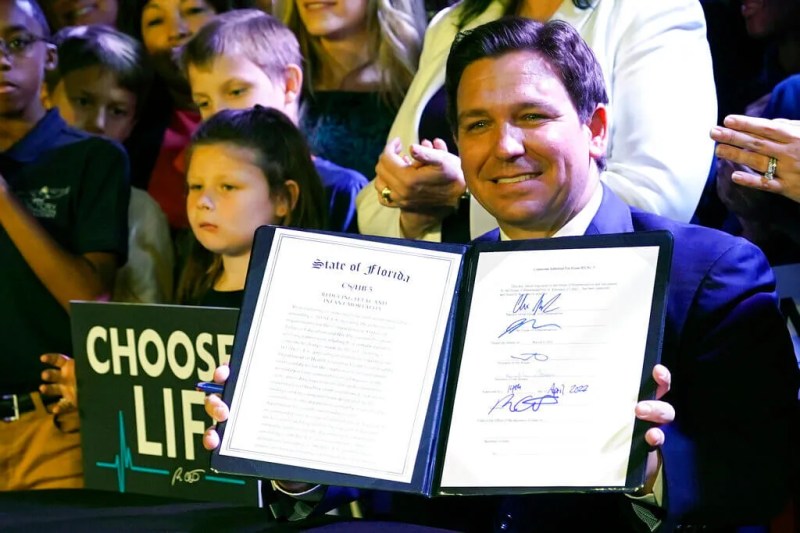 Florida - abortion - Desantis