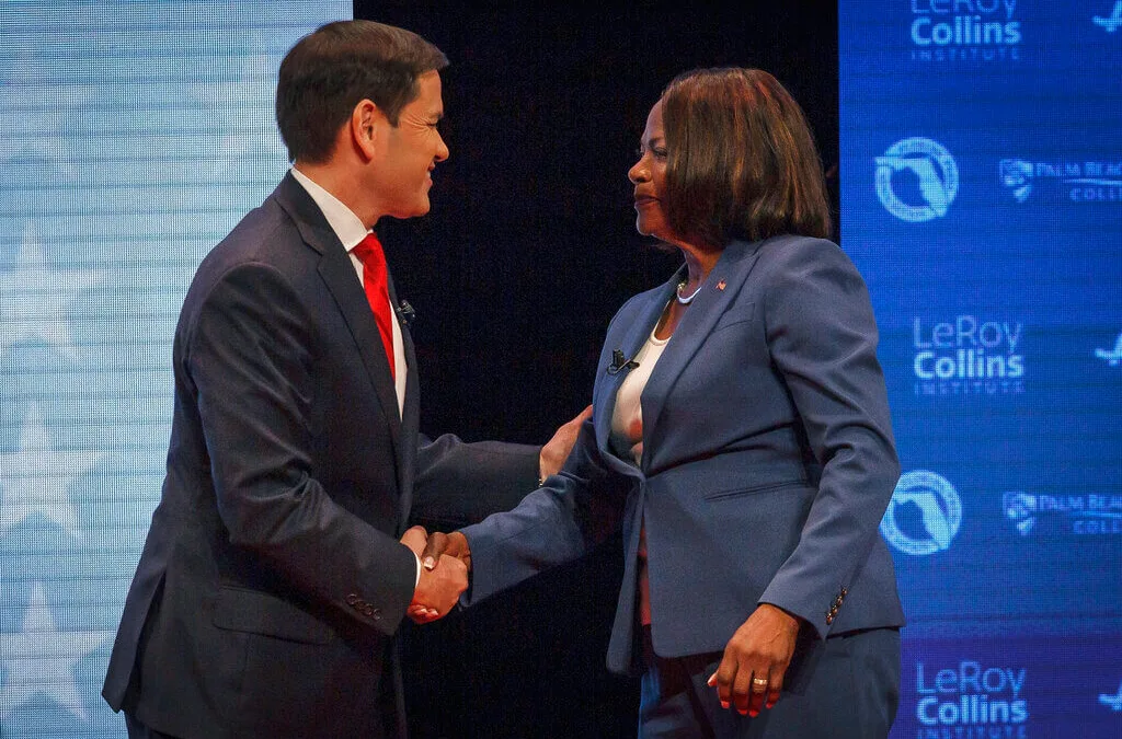 Val Demings Calls out Rubio During Debate, Blasts His Inaction on Gun Violence and Stance on Abortion Rights