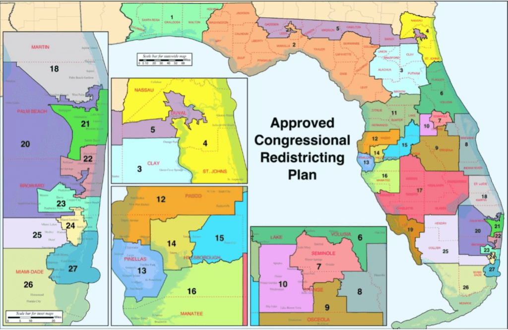 Midterm Results Prove DeSantis’ District Maps Are Unfair to Latino and Black Voters, According to Civil Rights Groups
