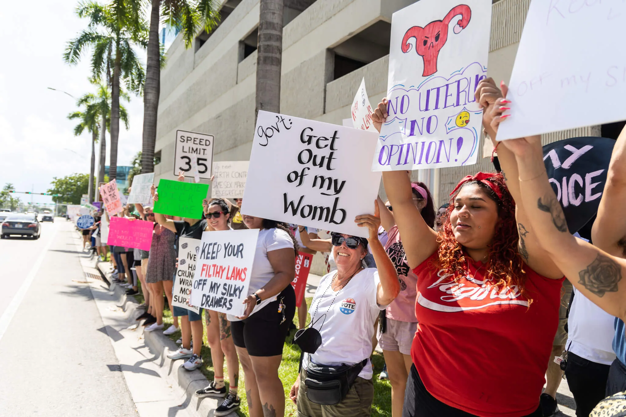 Floridians would vote to enshrine abortion rights in state constitution, poll shows Floridians would vote to enshrine abortion rights in state constitution, poll shows