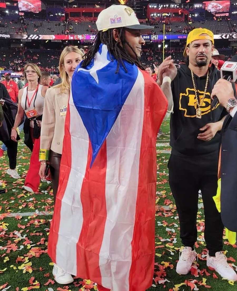 Puerto Rican pride shines at Super Bowl thanks to Chiefs’ Isiah Pacheco