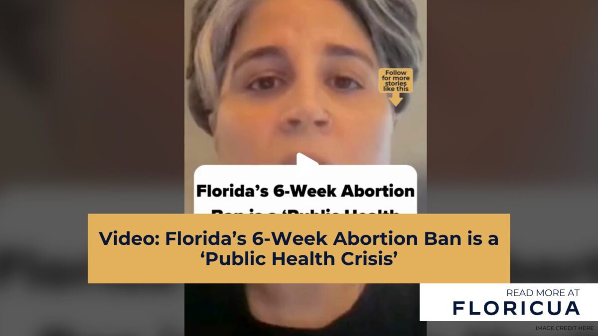 Video: Florida’s 6-Week Abortion Ban is a ‘Public Health Crisis’ Video: Florida’s 6-Week Abortion Ban is a ‘Public Health Crisis’
