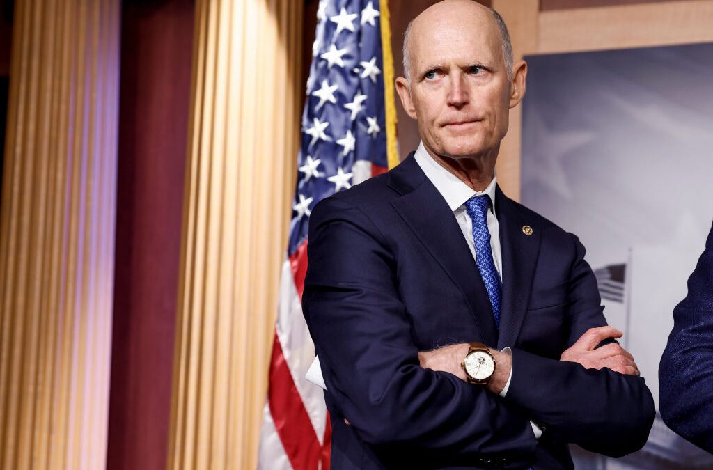 Rick Scott claims he won’t cut Social Security and Medicare. His record suggests otherwise.