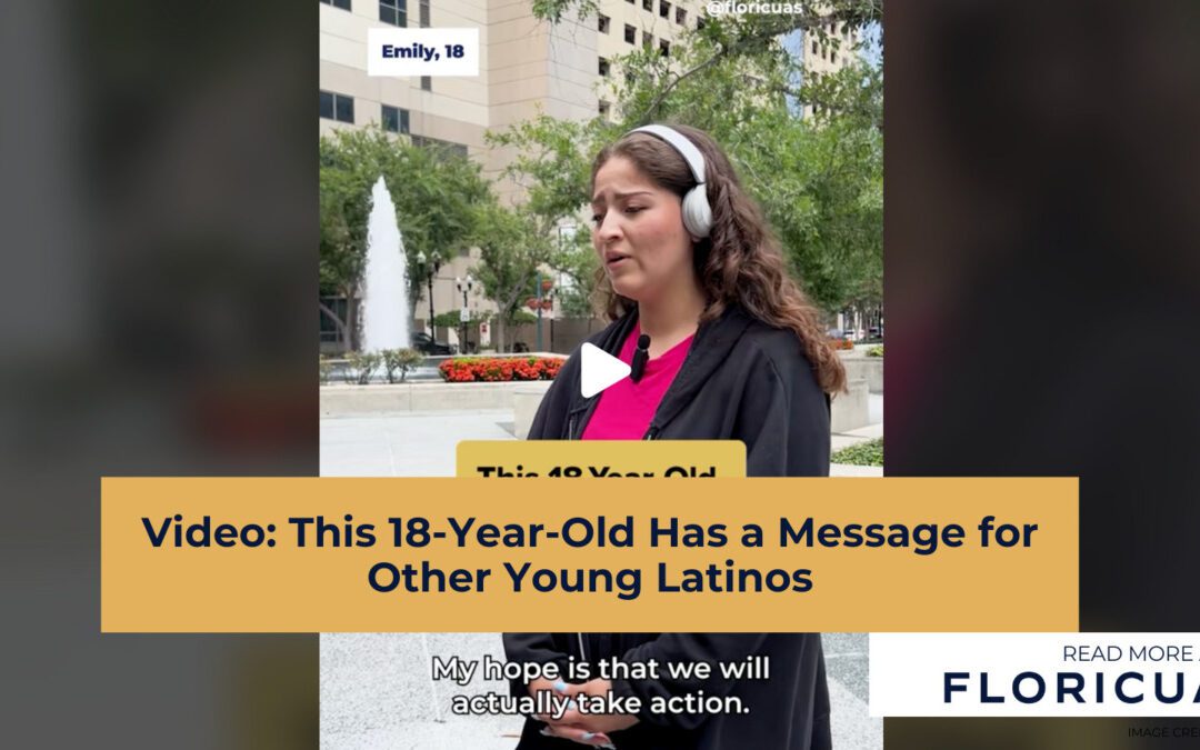 Video: This 18-year-old has a message for other young Latinos