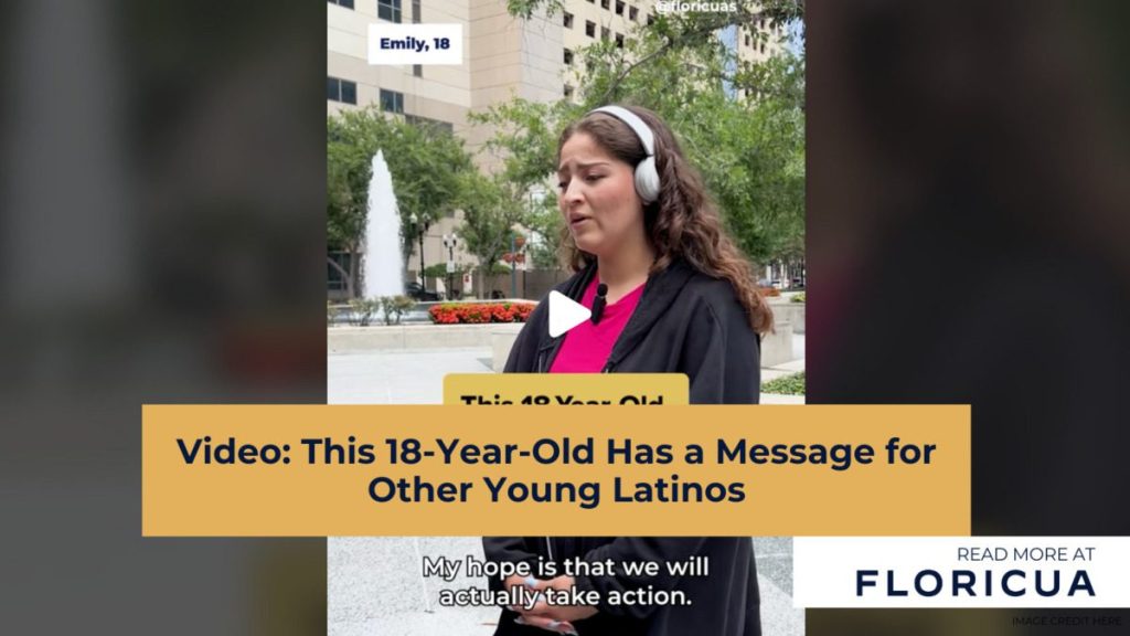 Video: This 18-year-old has a message for other young Latinos