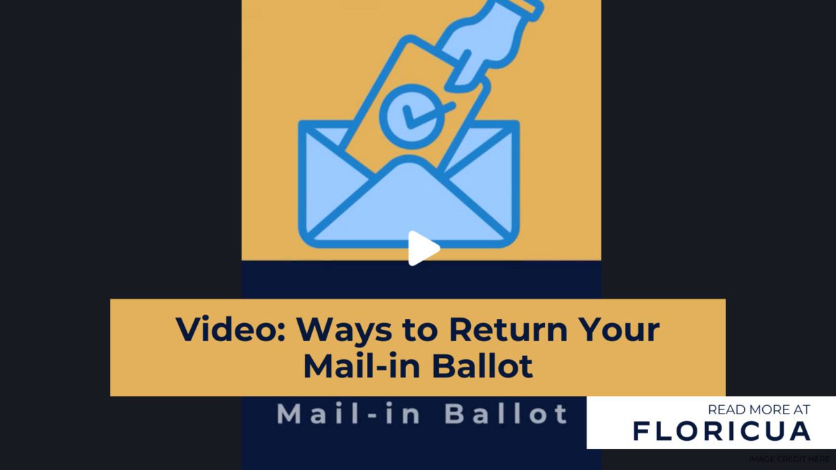 Video: Ways to Return Your Mail-in Ballot