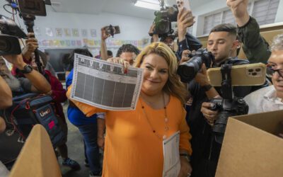 Jenniffer González leads in Puerto Rico’s historic governor’s race with 39% of the vote