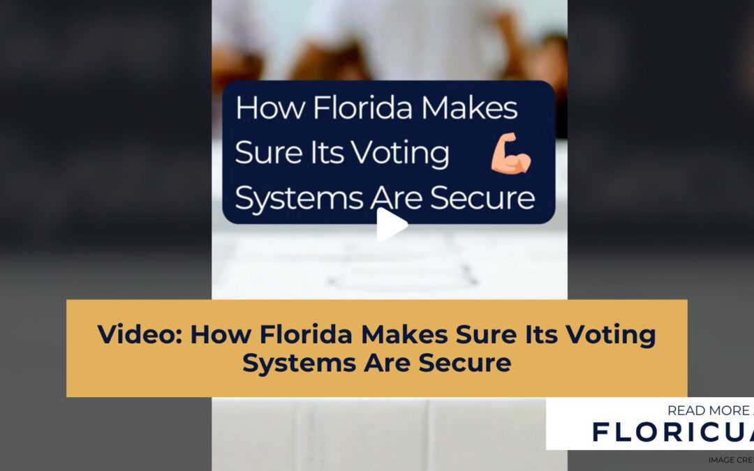 Video: How Florida Makes Sure Its Voting Systems Are Secure
