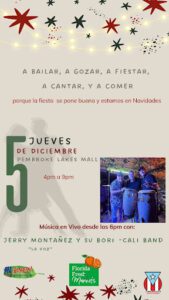 Your holiday passport to South Florida: culture, flavors, music, and a lot more!